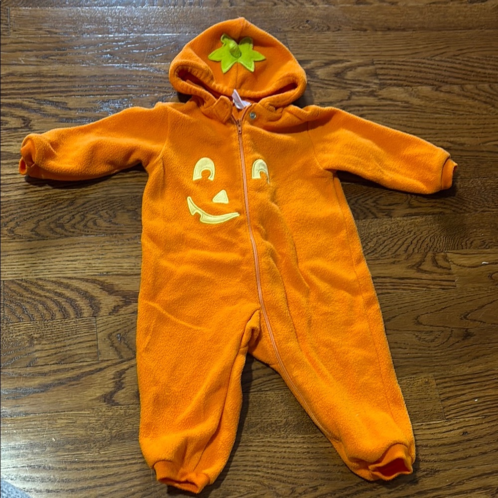 Baby Pumpkin Orange One Piece